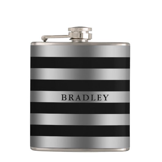 Silberstreifen Flachmann (Vorderseite)