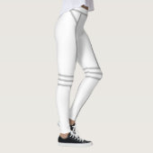 Silberstreifen Leggings (Rechts)