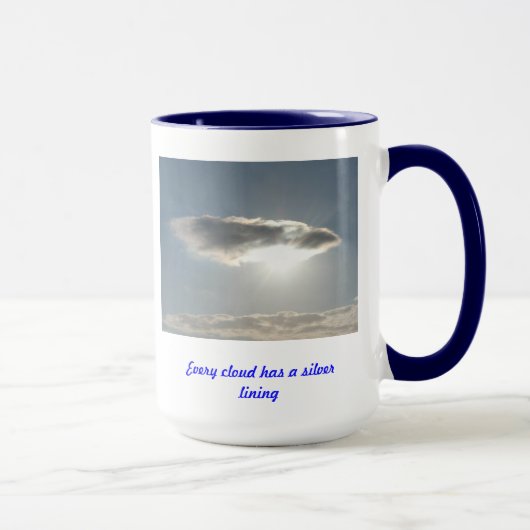 Silberstreifen Tasse (Rechts)