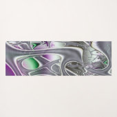 Silberstreifen Yogamatte (Rückseite (Horizontal))