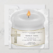 Silbertaufe Einladung (Vorderseite)