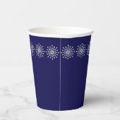 Silberteardrops Pappbecher (Rechts)