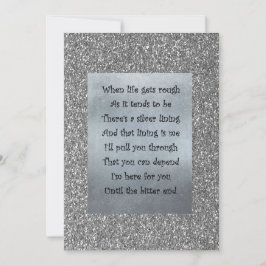 Silberverkleidungskarte