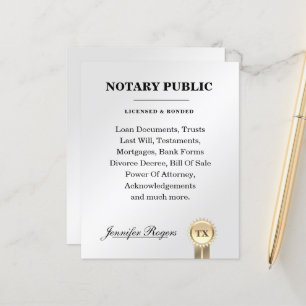 Silbervertrag und inspirierter Flyer