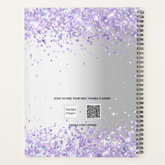 Silbervioletter Lavendel Planer (Rückseite)