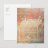 Silberware auf einem Tisch Postkarte (Vorne/Hinten)
