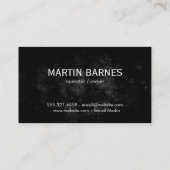 Silberware Visitenkarte (Rückseite)