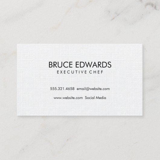 Silberwaren/Muster Visitenkarte (Rückseite)