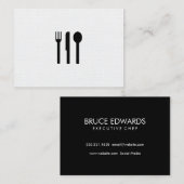 Silberwaren/Muster Visitenkarte (Vorne/Hinten)