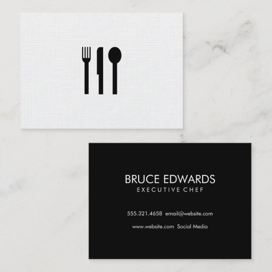 Silberwaren/Muster Visitenkarte (Vorne/Hinten)