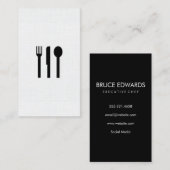 Silberwaren/Muster Visitenkarte (Vorne/Hinten)