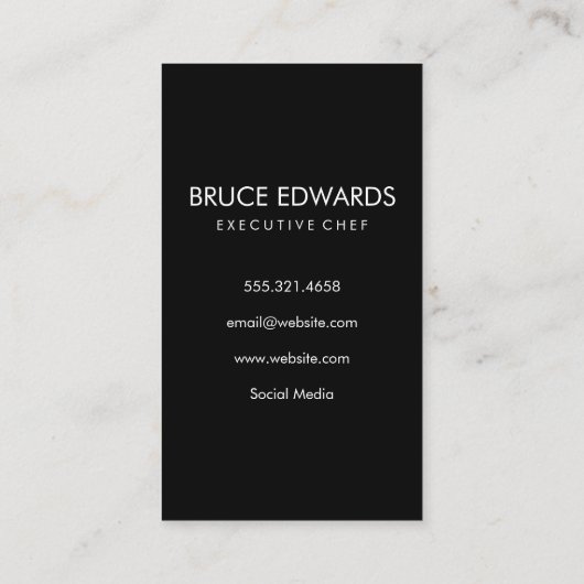 Silberwaren/Muster Visitenkarte (Rückseite)