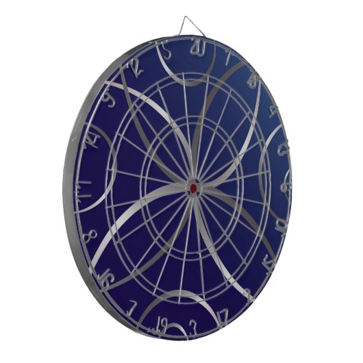 Silberwege Dartscheibe (Vorderseite Links)