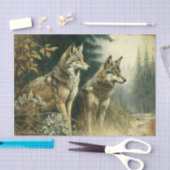 Silberwölfe Seidenpapier (Handwerk)