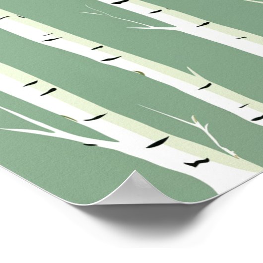 Silberzange Poster (Ecke)