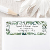 Silbrig grüne Eukalyptus-Hochzeit Save The Date (Insitu)