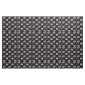 Silbrige Rosa-Küsse Stoff (Fat Quarter (45,7 x 55,9 cm))