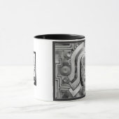 SILBYL, w/logo Tasse (Zentrum)