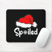 Siled Broke Santa Hat Christmas Matching Pajamas Mousepad (Mit Mouse)
