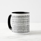 Silence Fuels Me Hidden Message Introvert Mug Tasse (Vorderseite Links)
