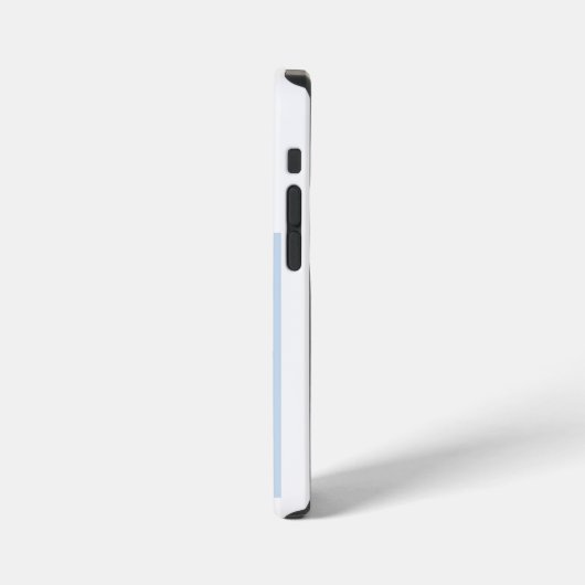 Silence Is Power Bold Typography Art iPhone Hülle (Linke Seite)