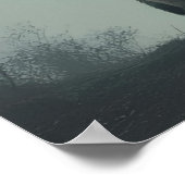 Silence Is The Best Answer – Wolf Head Motivationa Poster (Ecke)