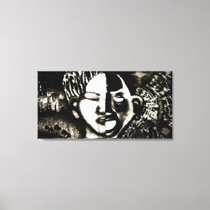 Silence & Loud NullValue ummantelt Canvas 40" x 20 Leinwanddruck