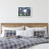 Silence of Sacred Space Leinwanddruck (Insitu (Schlafzimmer))