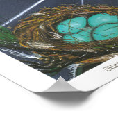 Silence of Sacred Space Poster (Ecke)