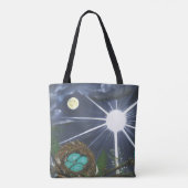 Silence of Sacred Space Tasche (Rückseite)