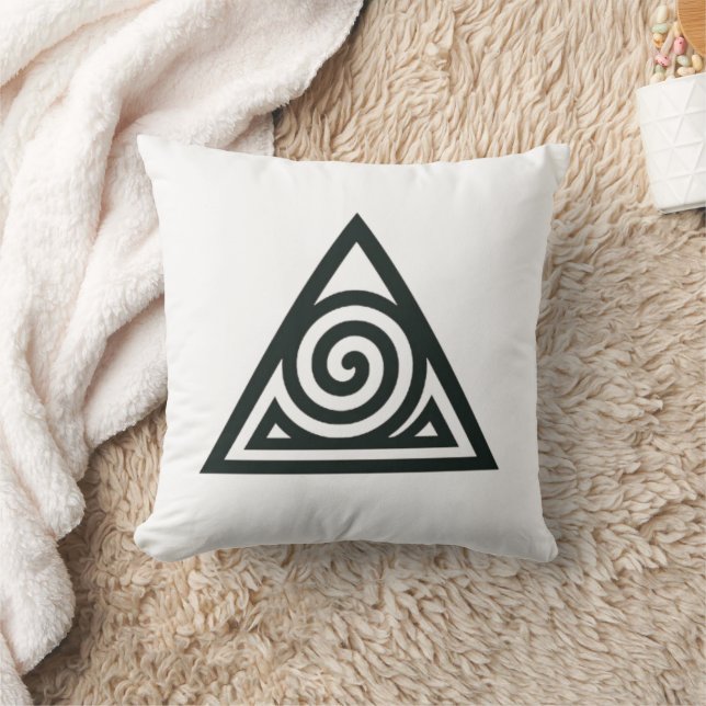 Silence Spiral Pillow Kissen (Decke)