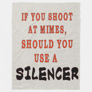 SILENCER Fleece Blanket