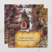 SILENT AUTUMN IN FLORENZ EINLADUNG (Vorne/Hinten)