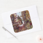 SILENT AUTUMN IN FLORENZ QUADRATISCHER AUFKLEBER (Umschlag)