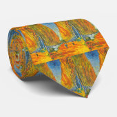 Silent Avenue, Les Alyscamps von Vincent van Gogh Krawatte (Gerollt)