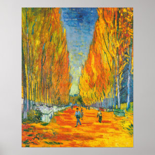Silent Avenue, Les Alyscamps von Vincent van Gogh Poster