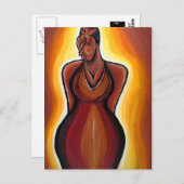 Silent Beauty Postcard Postkarte (Vorne/Hinten)