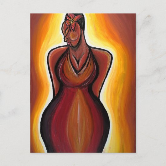 Silent Beauty Postcard Postkarte (Vorderseite)