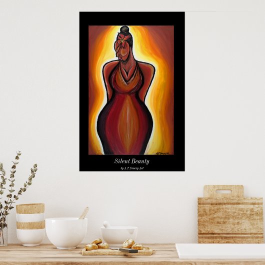 Silent Beauty Poster (Küche)