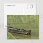 Silent Boat Postkarte (Vorne/Hinten)