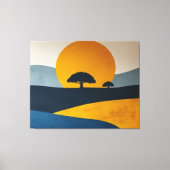 Silent Dawn Leinwanddruck (Vorderseite)