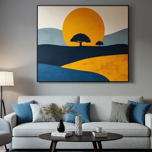 Silent Dawn Leinwanddruck