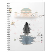 Silent Dream Path Notebook Notizblock (Vorderseite)
