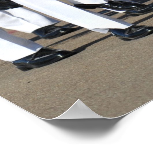 Silent Drill Team Poster (Ecke)