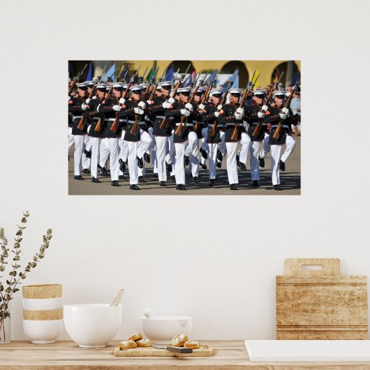 Silent Drill Team Poster (Küche)