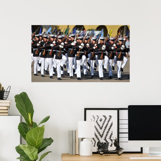 Silent Drill Team Poster (Heimbüro)