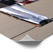 Silent Drill Team Precision Poster (Ecke)