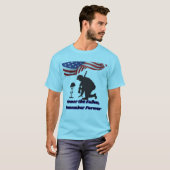 Silent fields of honor pale blue T-Shirt (Vorne ganz)