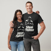 Silent Fighter Boxing - Bold Silhouette Boxer T-Shirt (Unisex)