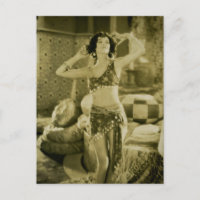 Silent Film Ära Beauty Sterevoview Card